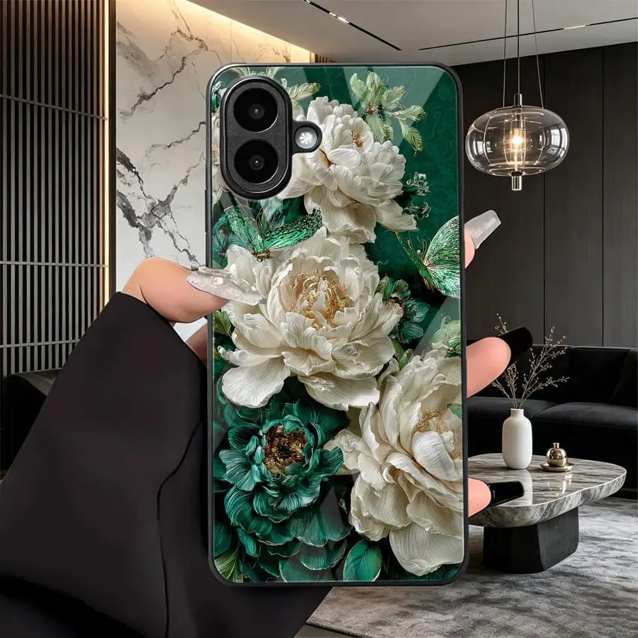 Glass Case for Samsung Galaxy A34 A13 A24 A73 A36 A06 A37 A27 A32 A14 A54 A56 A57 A55 A07 A25 A16 A26 A15 Phone Cover A73 A05