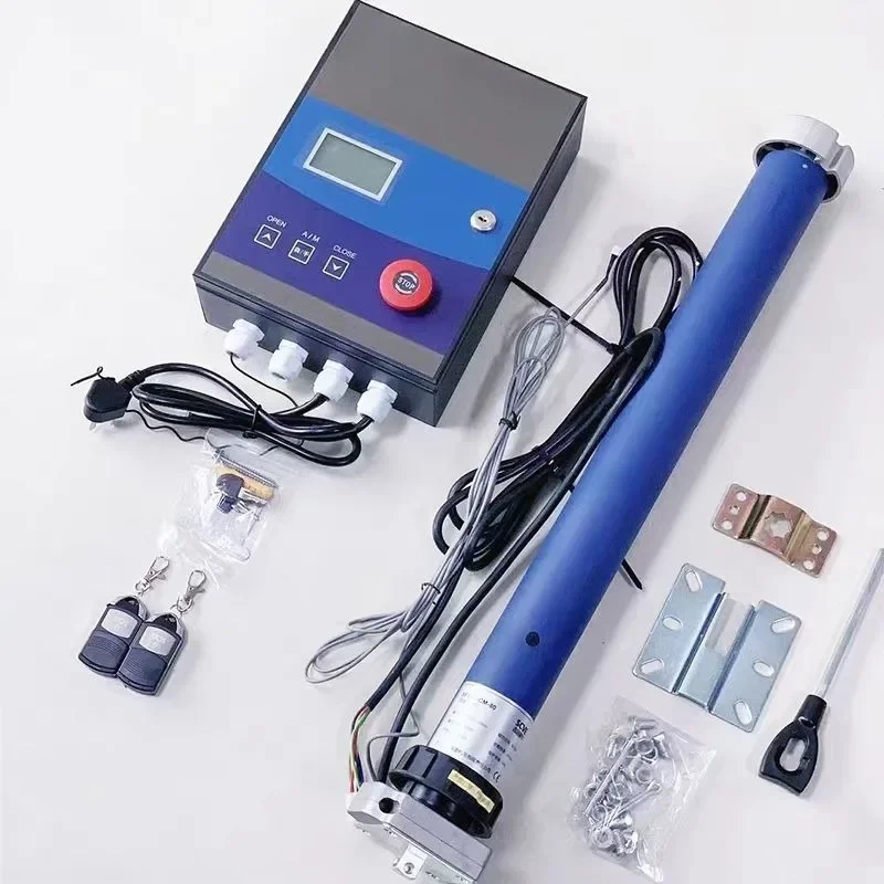 Fast continuous use of non-thermal protection motor, rolling shutter door controller