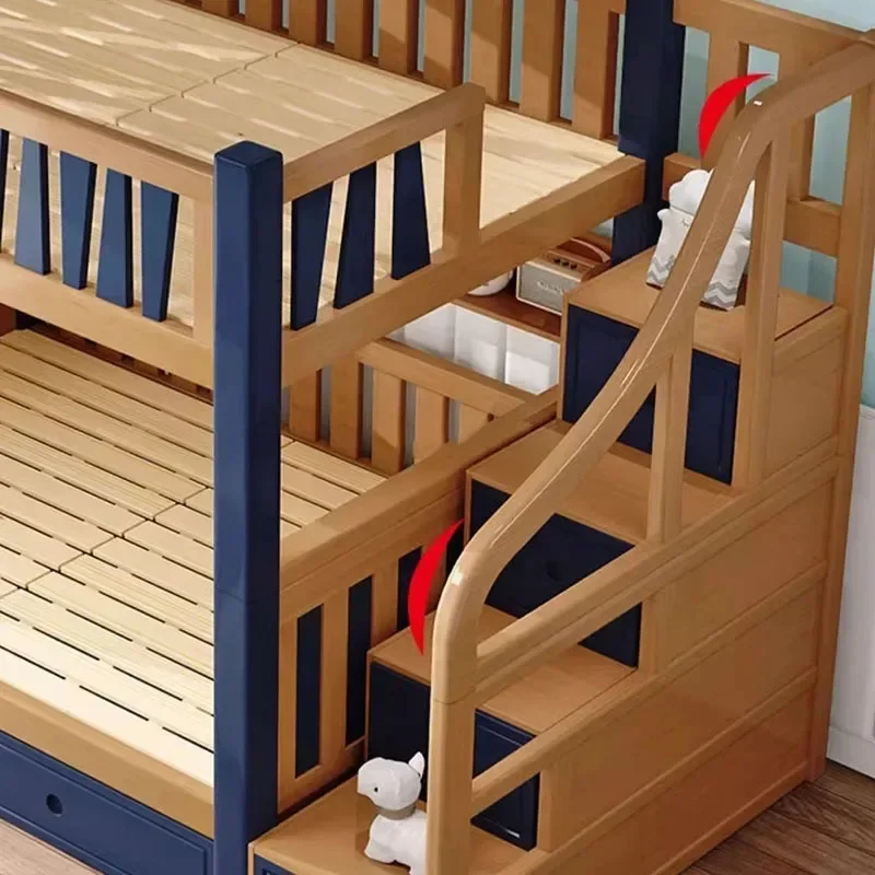 

-American Style Beds Fashionable Girl Boy Toddler Vintage Classic French Child Bed Apartment Patio Hotel Letto Modern Furniture