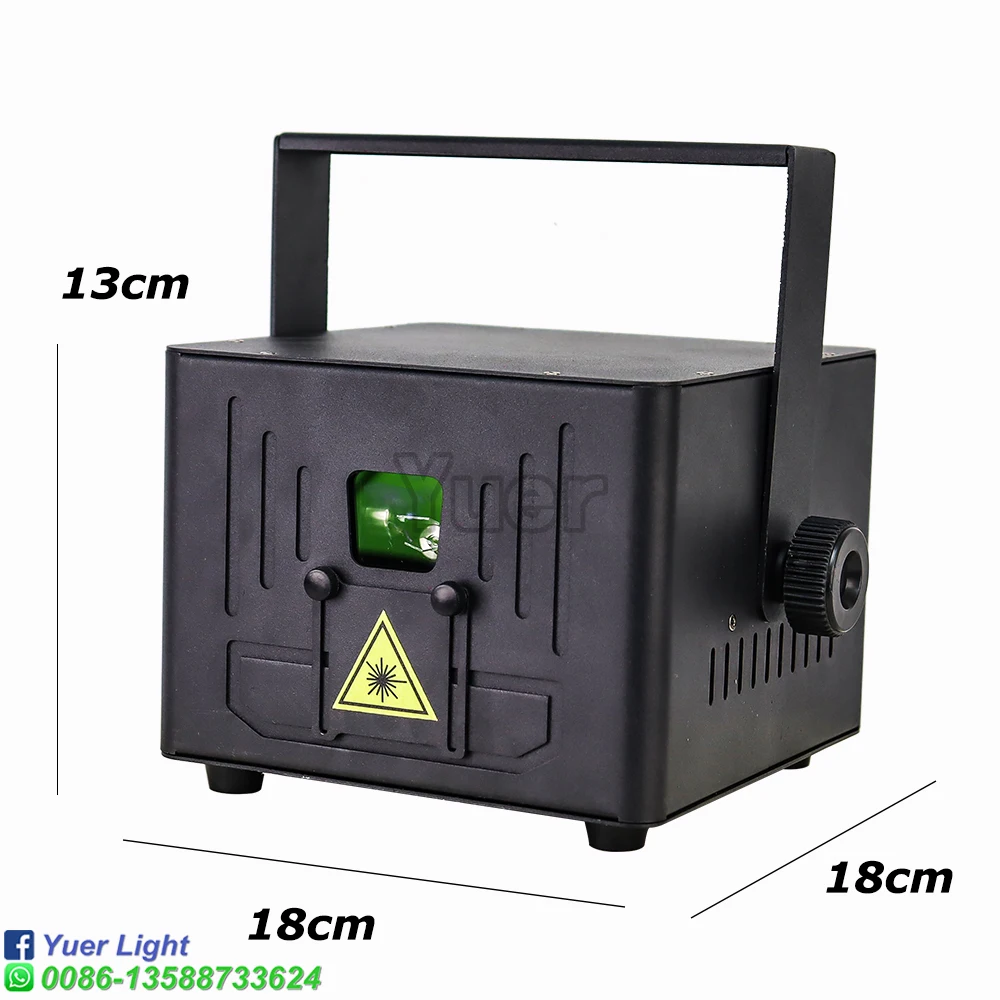 YUER Pro Bluetooth APP 5W RGB Animation Scan Beam Laser Projector Light ILDA DMX For DJ Disco Party Show Stage Lighting