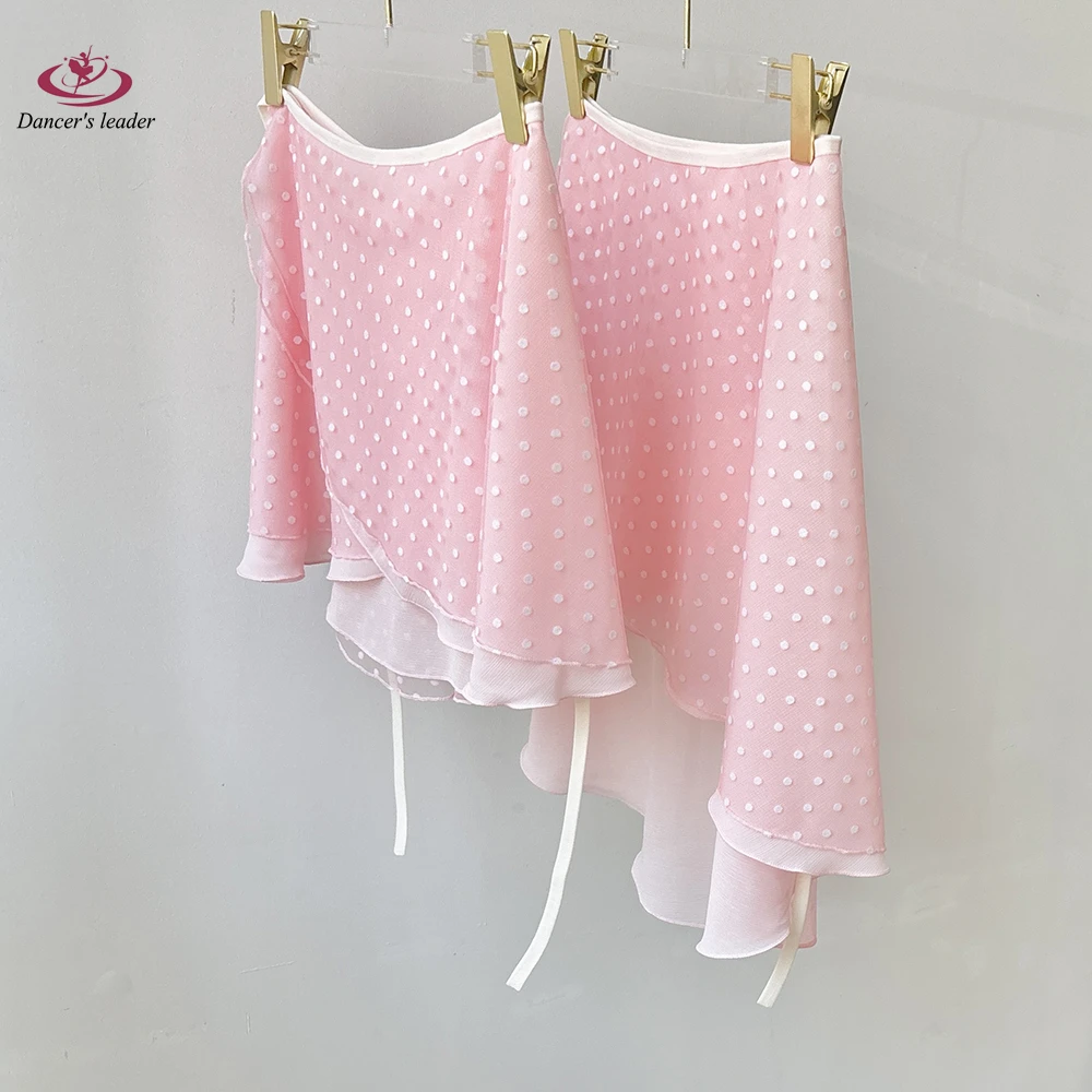 تنورة باليه قصيرة، تنورة رقص نسائية منقطة من القطيفة بطبقة مزدوجة، تنورة ممارسة الجمباز، تنورة غنائية للبالغين