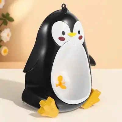 

Practical Penguin Shaped Baby Urinal for Boys Toddlers Kids Large Capacity Easy Clean Potty Training Toddler Gadgets