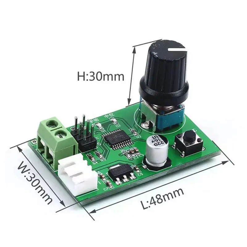 PWM Servo Controller Knob Dual-Channel Serial Control Board Switch SG90 MG996 Test Board