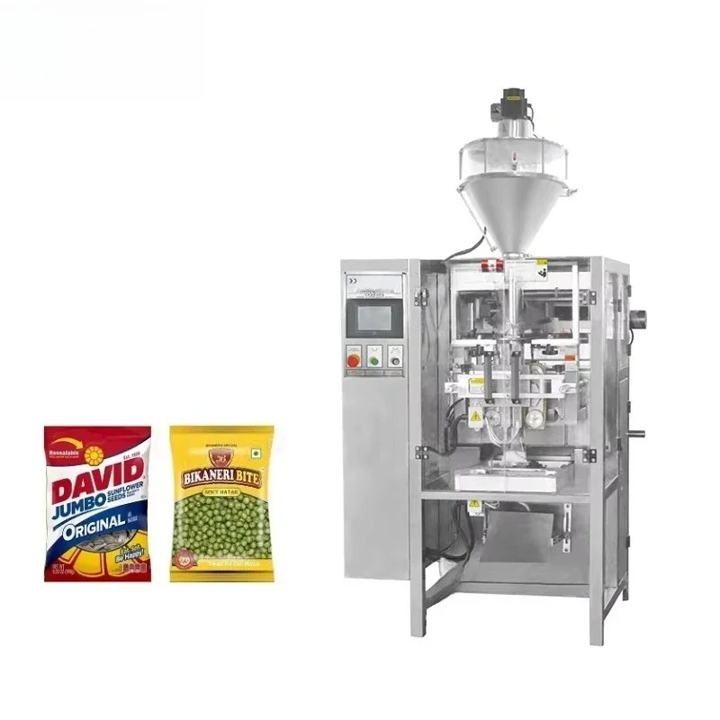 Small automatic multi-functional vertical packaging machine for food filling