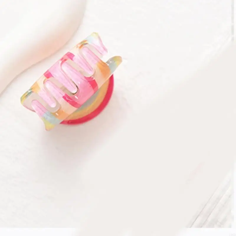 340D Fruit Hair Clip Vegetable Flower Hair Claw Clip for Thick Hair Grip Hair Clamps