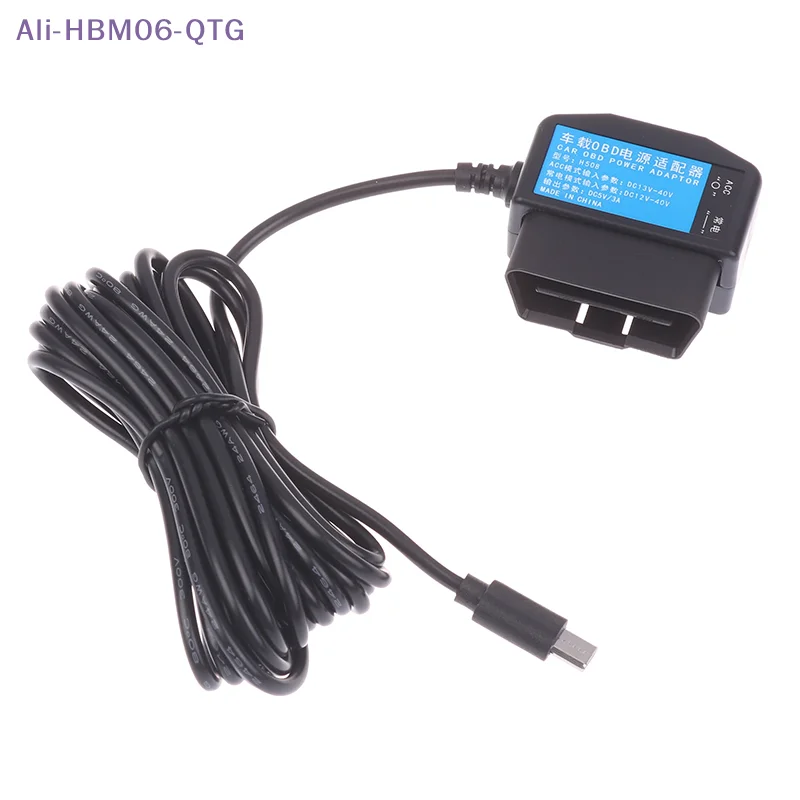 [New] OBD To Type C Charger Power Cable For Dash Camera Car DVR 24h Parking Car Accessories Battery Protection
