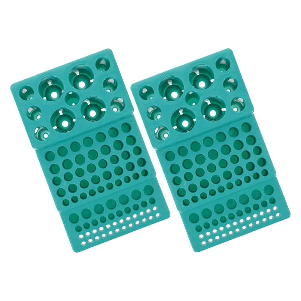 

Multipurpose Test Tube Rack Microcentrifuge Racks Green Plastic Cylinder Display