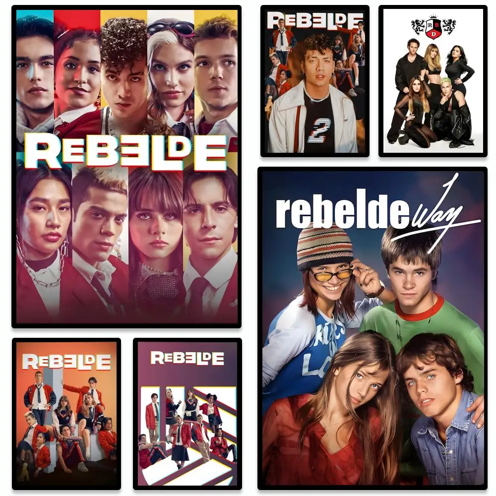 Hot RRebelde Wayful Poster Waterproof Self-Stick | Durable D
