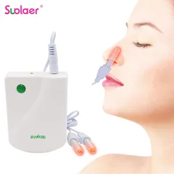 BioNase Rhinitis Sinusitis Cure Laser Therapy Nose Treatment Hay Fever Low Frequency Pulse Massage Nasal Proxy HealthCare Device