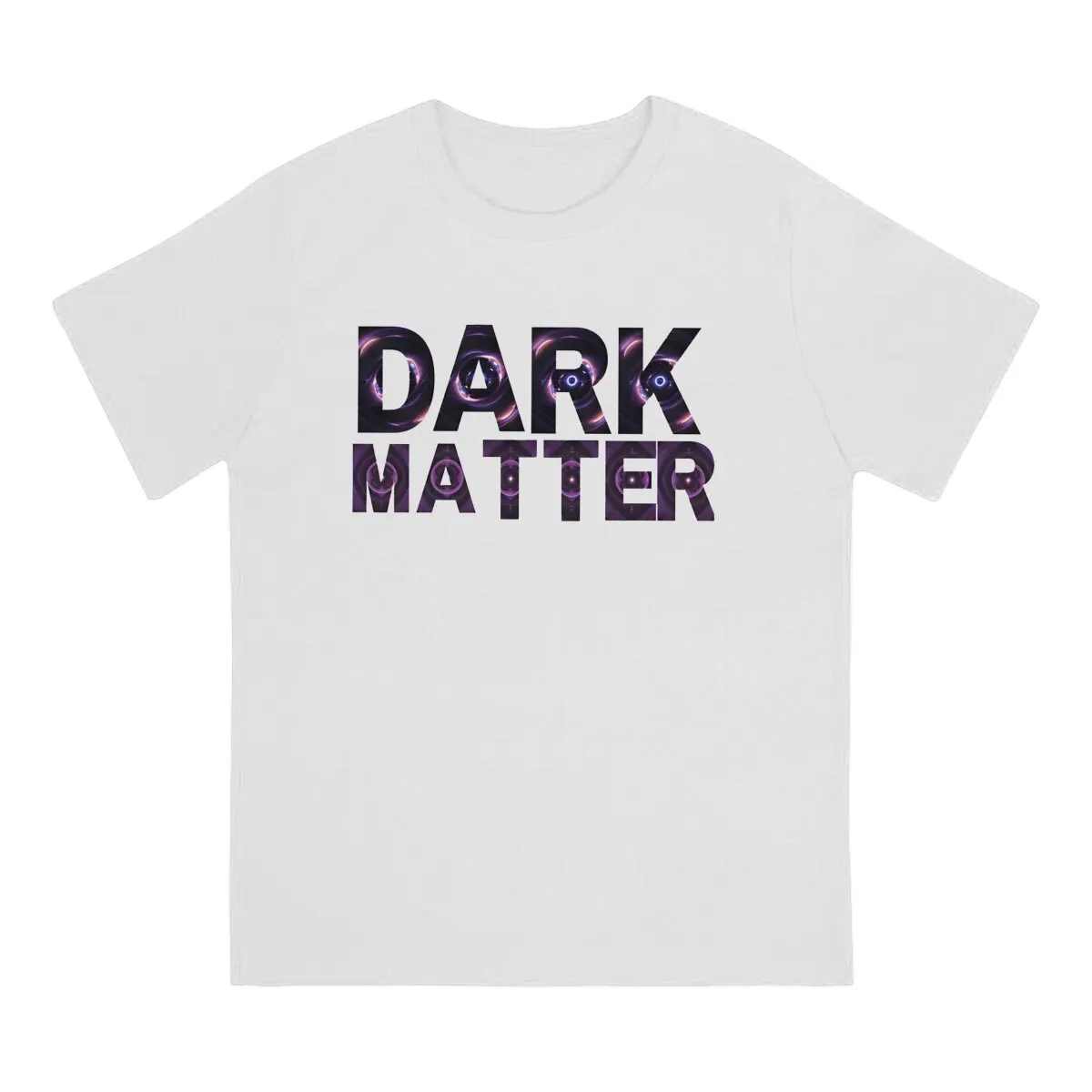 Men's Dark Matter Dark Energy In The Space T Shirt Pearl Jam 100% Cotton Tops Cool Short Sleeve Crewneck Tee Shirt T-Shirt