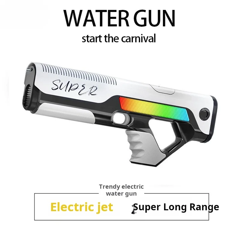 Waterpistool Elektrische Waterschutter Zelf Geïntegreerde Hoogspanning Sterke Grote Capaciteit Automatisch Water Spelen Kinderen Speelgoed Cadeau