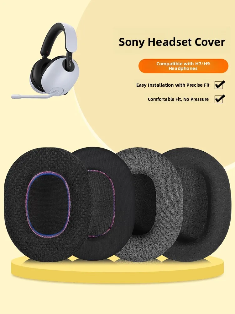 غطاء واقي لسماعات سوني INZONE H9 H3 H7 WHG900N مع خاصية إلغاء الضوضاء وتقنية البلوتوث، ملحق بديل ناعم #3