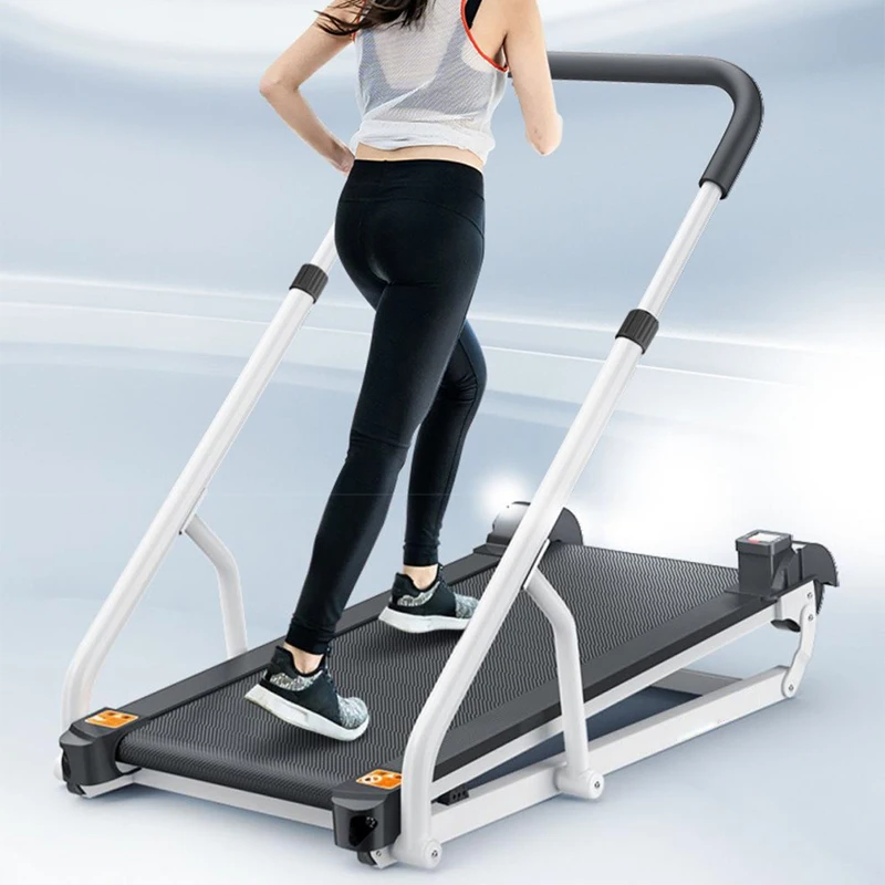 

Folding Ultra-quiet Slimming Walking Machine, Mechanical Treadmill, Household Indoor Small Treadmill, No Need to Plug in