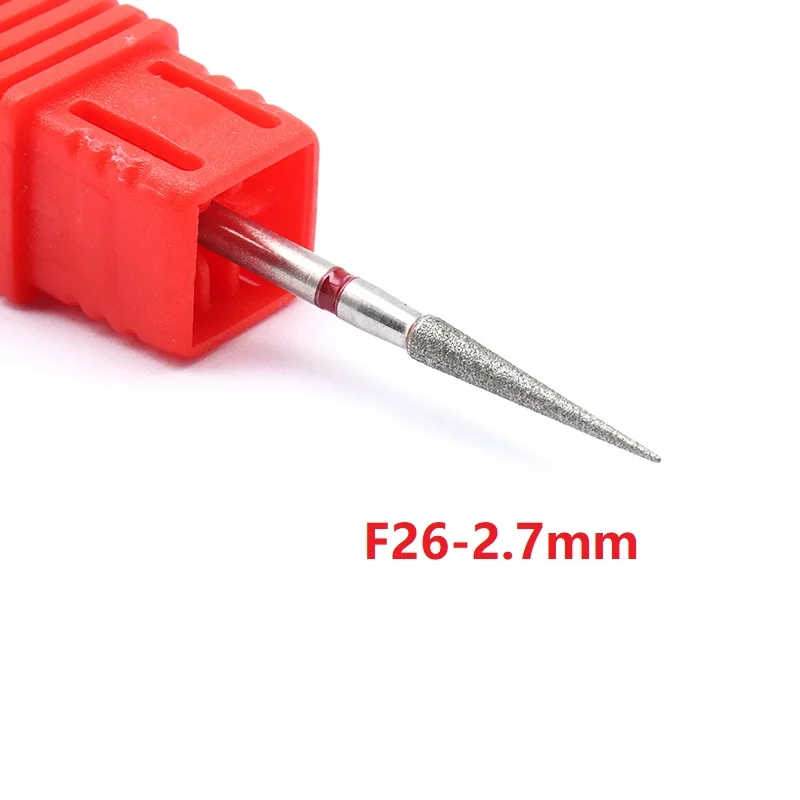 Easy Nail 33 Types Diamond Fine Nail Drill Milling Cutter for Manicure Rotary Bits Cuticle Clean Accessories Nail Files Art Tool