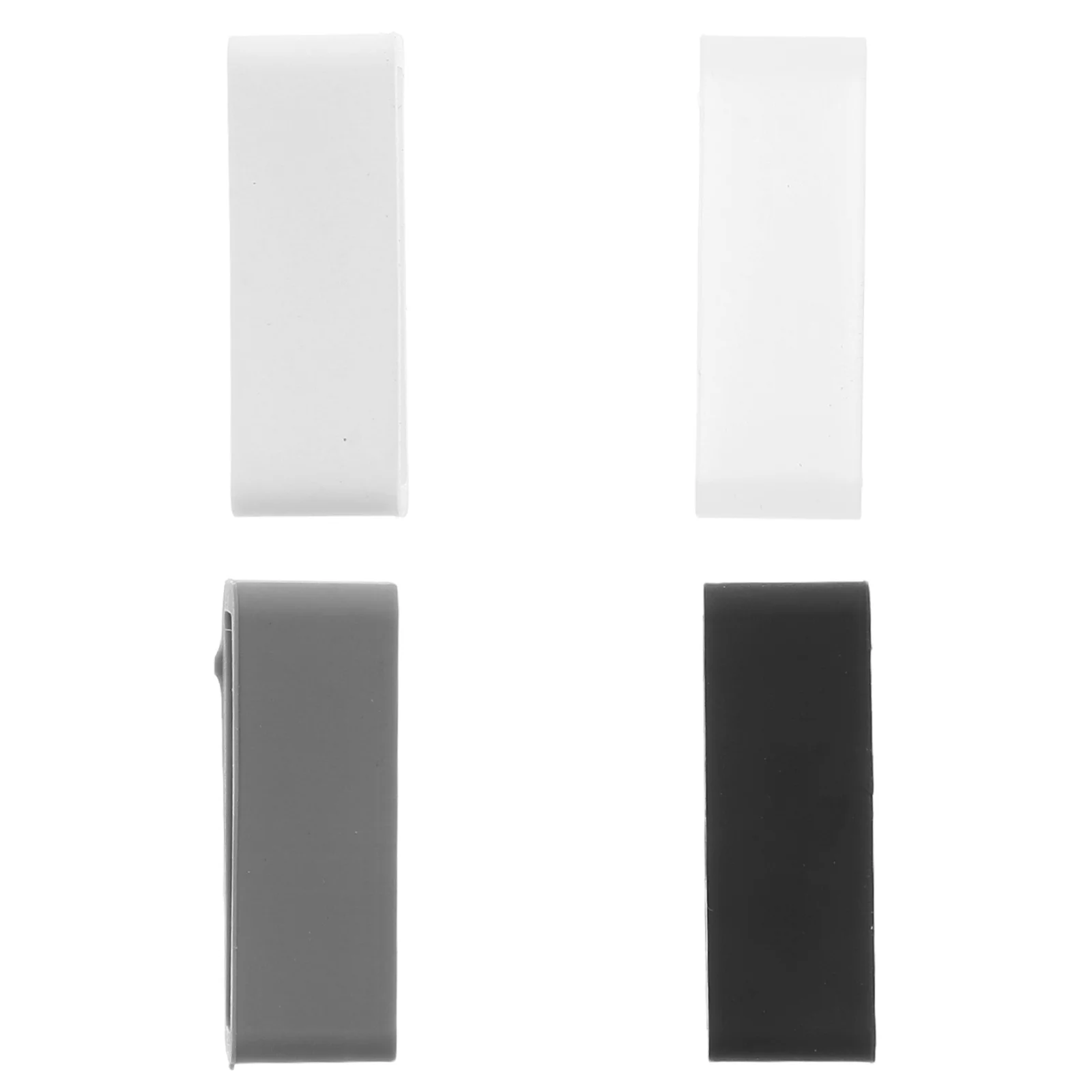 

4pcs 22Mm Watch Strap Silicone Bezel Activity Ring For Smartwatches Replacement Watchstrap Looping Ring Glue Gasket Plastic