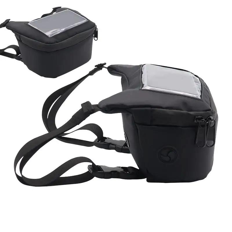 

Front Motorcycle Storage Bag Waterproof Touch Screen Motorcycle Front Cloth Bag Riding Navigation Handlebar Storage Waist Bag