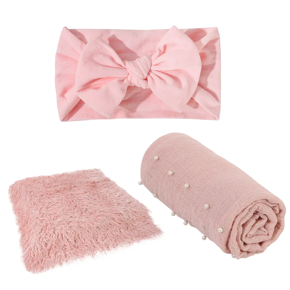 Набор для фотосессии новорожденных: одеяло-плед, мягкий коврик для пеленания, реквизит для фотосъемки младенцев, декор для ухода и объятий, пеленка для новорожденных Набор для фотосессии новорожденных: одеяло-плед, мягкий коврик для пеленания, реквизит для фотосъемки младенцев, декор для ухода и объятий, пеленка для новорожденных