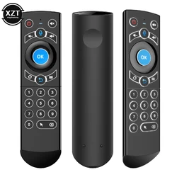 G21 PRO podświetlenie z pilotem 2.4G bezprzewodowa klawiatura Air Mouse z żyroskopem do TV Box z androidem H96 MAX X3 Pro