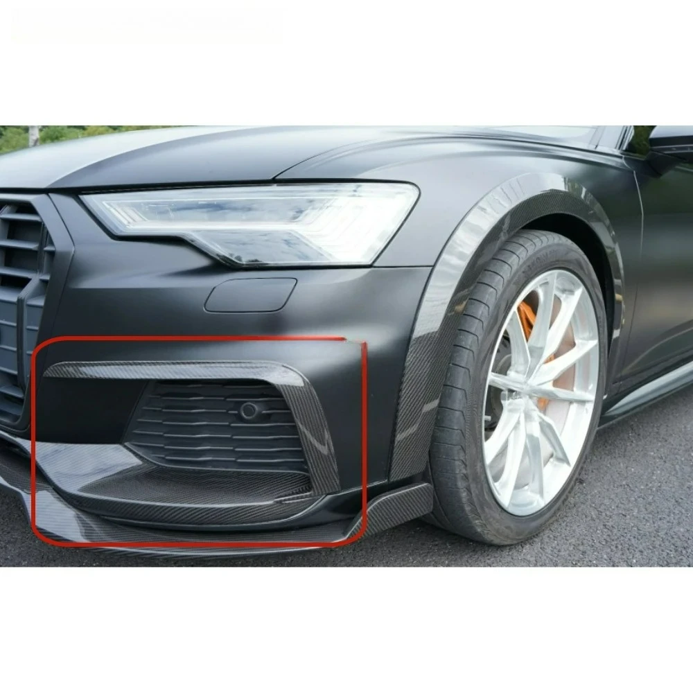 

3K Dry Carbon Front Bumper Vents – Wind Blade Decor for A6 Allroad 2019-2022​