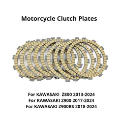 Motorcycle Clutch Friction Plates Kit For Kawasaki Z800 2013 - 2024 Z900 Z900RS 2018 - 2024 Clutch Plate