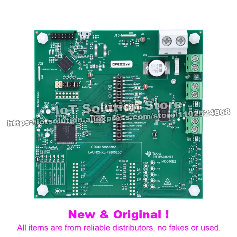 DRV8262EVM DRV8262 evaluation module for single or dual H-bridge motor driver in DDW package