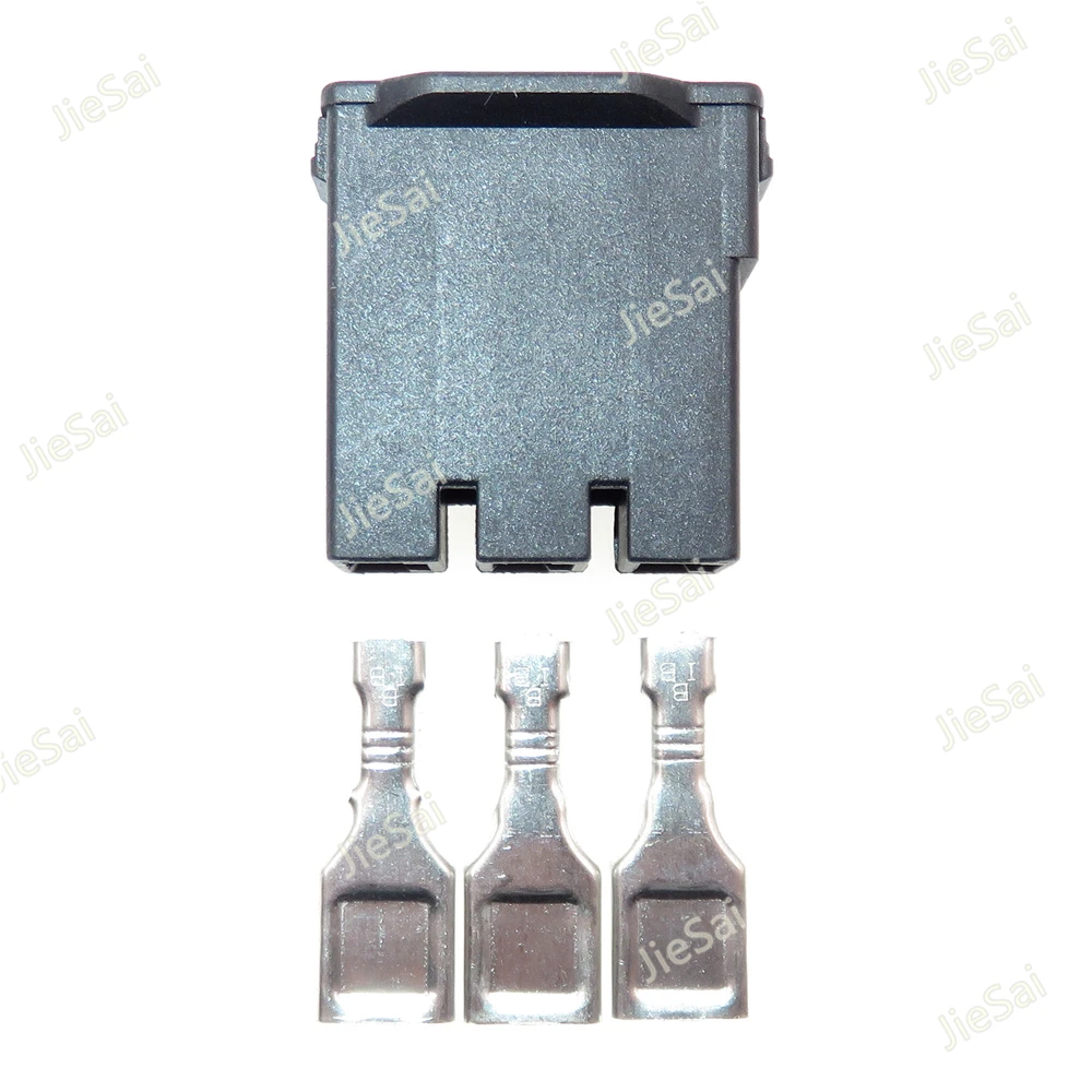 3 Pin Plastic Housing Unsealed Socket Auto Accessories 7.8 Series Car Large Current Wiring Harness Connector