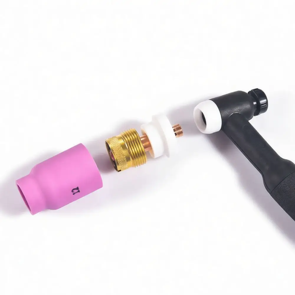 WP17 WP18 WP26 TIG Torch Ceramic Mouth Assortment Set Durable Argon Welding Nozzles For Precision Metal Fabrication