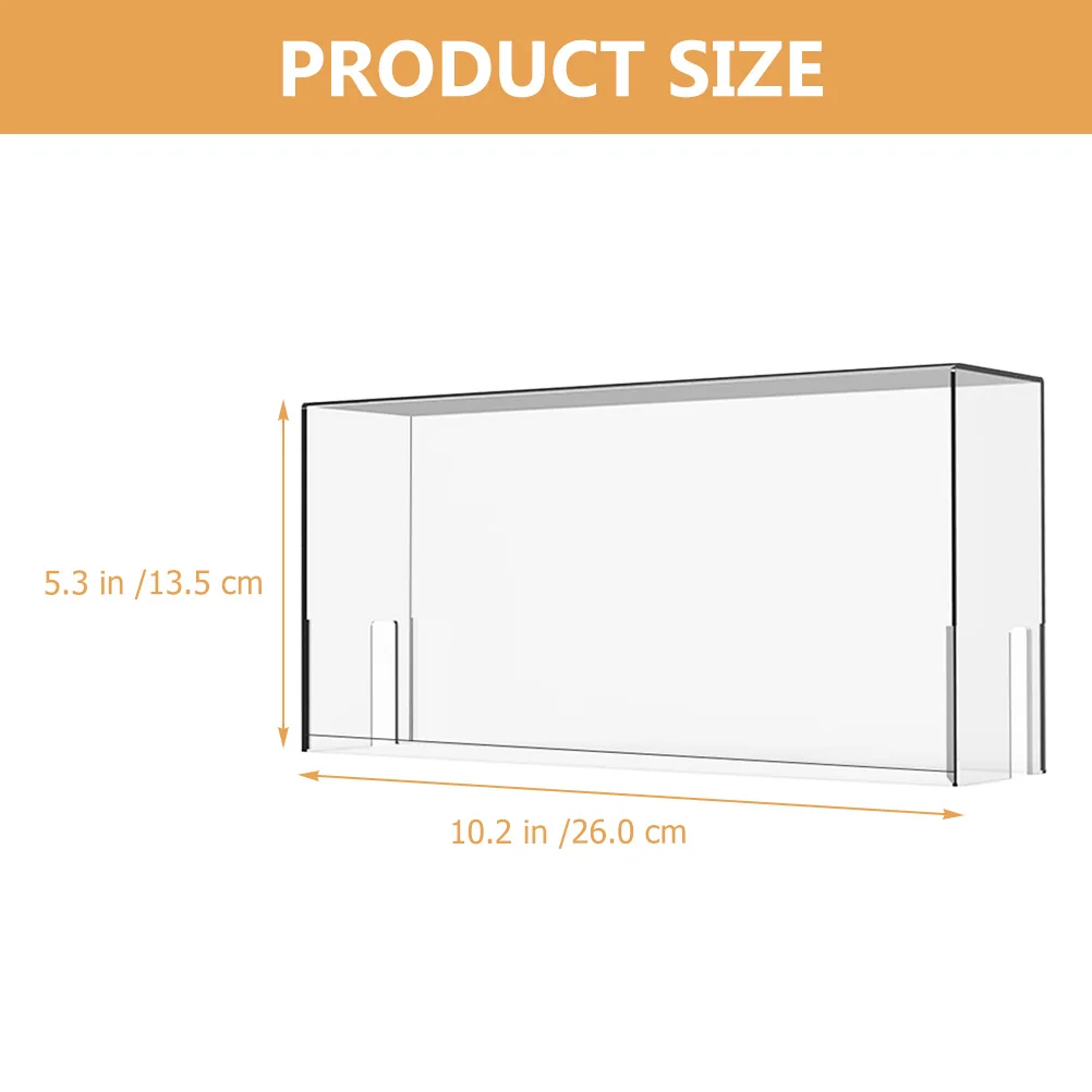 

Anti-Dust Clear Acrylic Game Console Protection Box Transparent Case Cartridge Storage Organizer Game Console Box