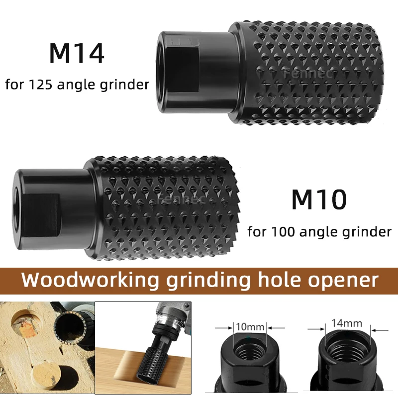 

Угловая шлифовальная машина M10/M14, вращающаяся шлифовальная головка, открывалка для деревянных отверстий для резьбы по металлу и дереву/полировки/гравировки/развешивания