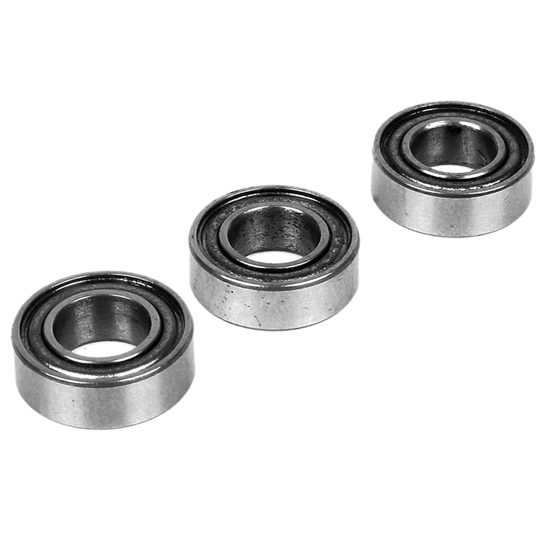 10Pcs Miniature Rubber Sealed Metal Shielded Metric Radial Ball Bearing, MR126 ZZ 6 X 12 X 4MM & 10Pcs 6701 ZZ 12X18X4MM