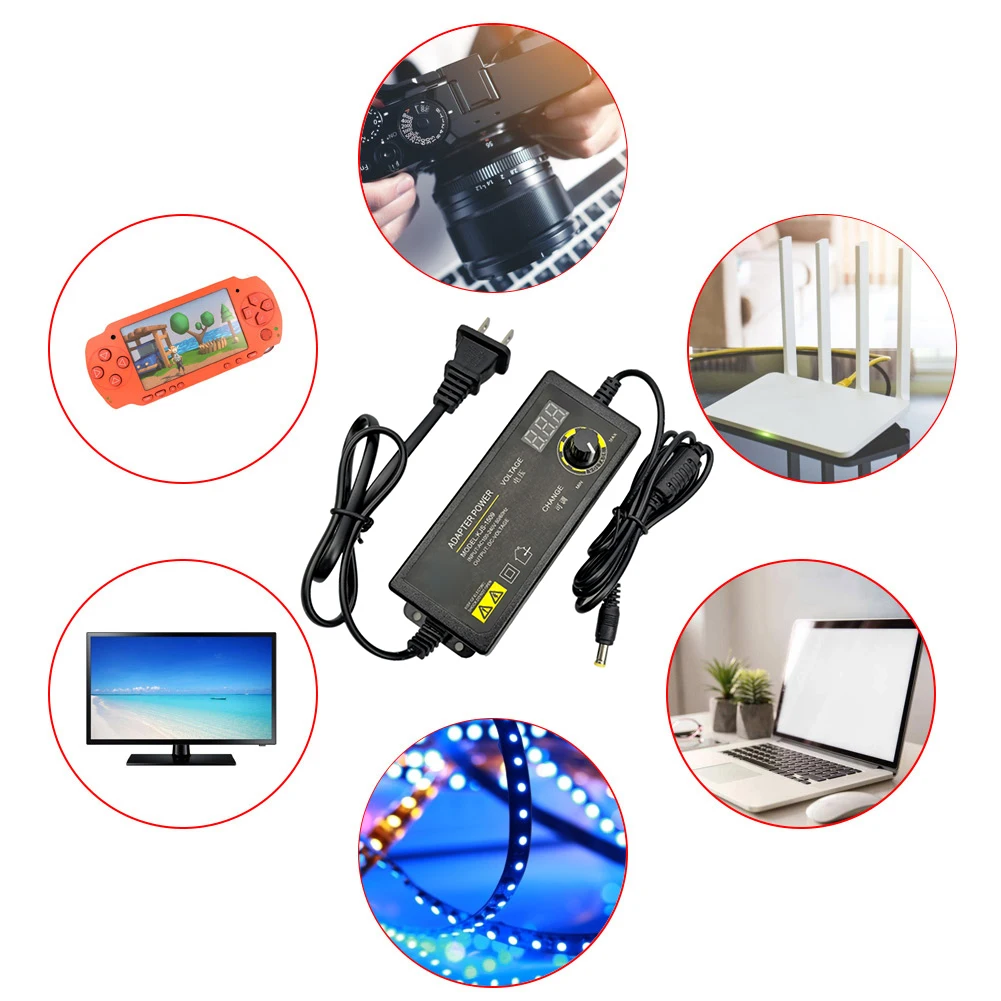 

Регулируемый блок питания 3-36В для игровых приставок и моторов