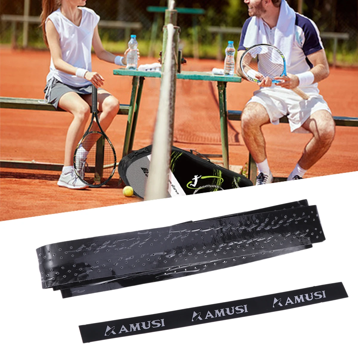 4 قطع من عصابة الرأس القابلة للتنفس، جل السمك، عارضة مطاطية، مضادة للانزلاق، كرة الريشة السميكة