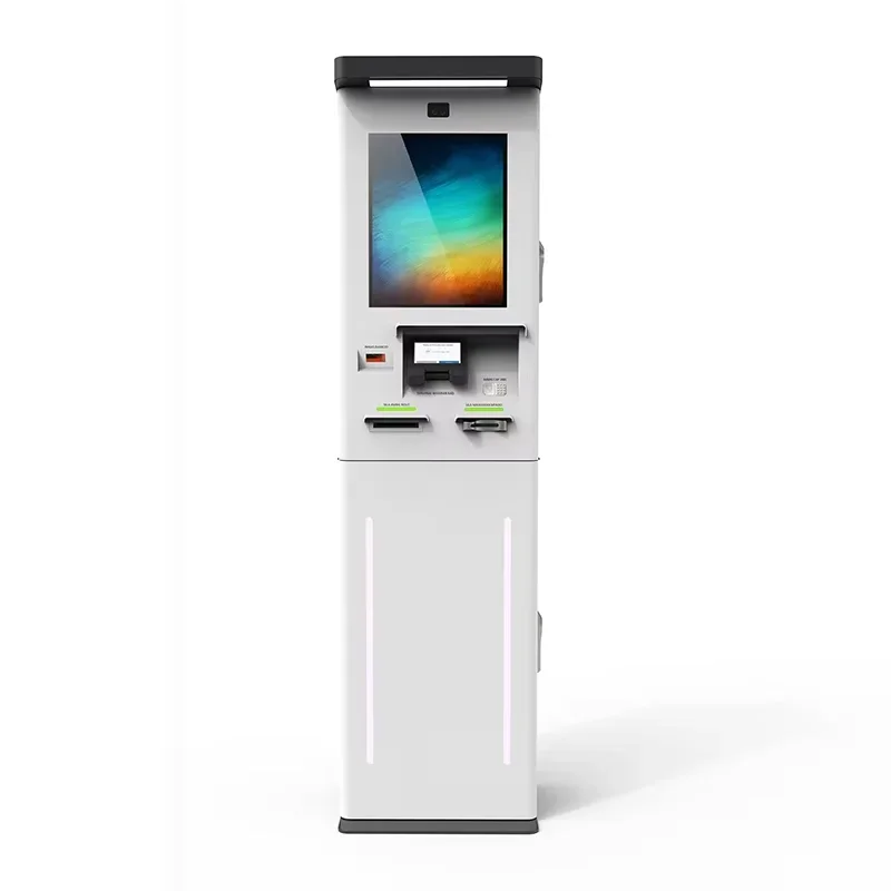 Outdoor Self-Service Carpark Multifunction Payment Kiosk With Scanner / Printer / Card Reader For Parking Lot