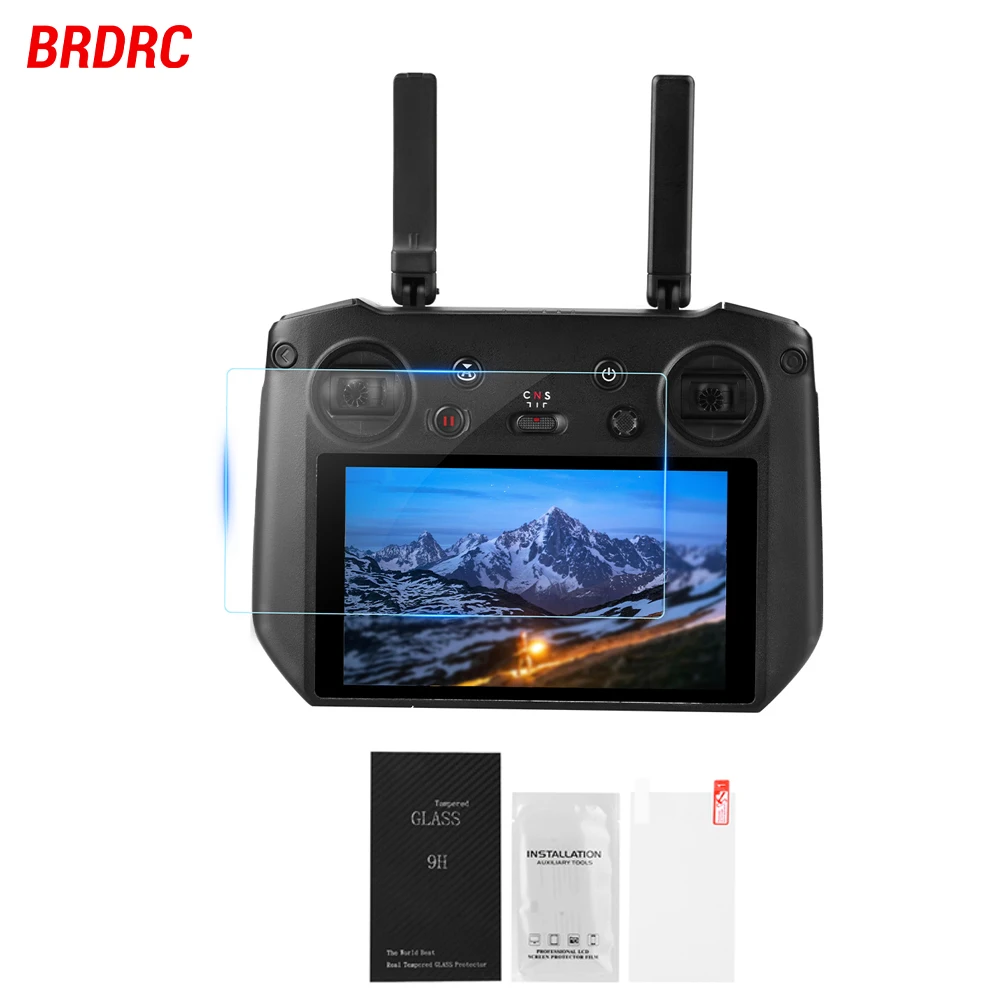 BRDRC AR película antideslumbrante de pantalla para DJI Mavic 3 Pro/Mini 3 Pro/Air 2 RC Pro pantalla de Control remoto película HD de cubierta completa