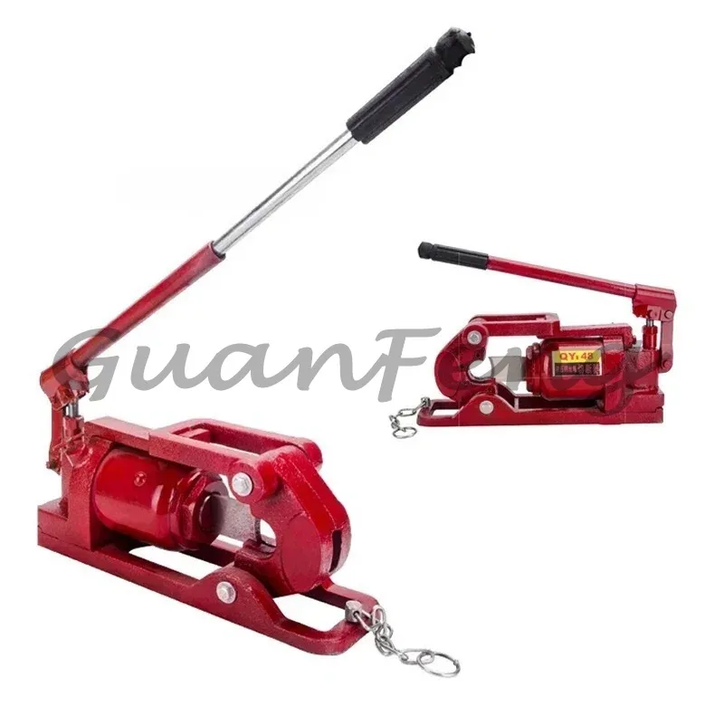 Portable Manual Hydraulic Cable Up to 30mm Steel Strand Wire Rope Hand‑Held Hydraulic Scissors