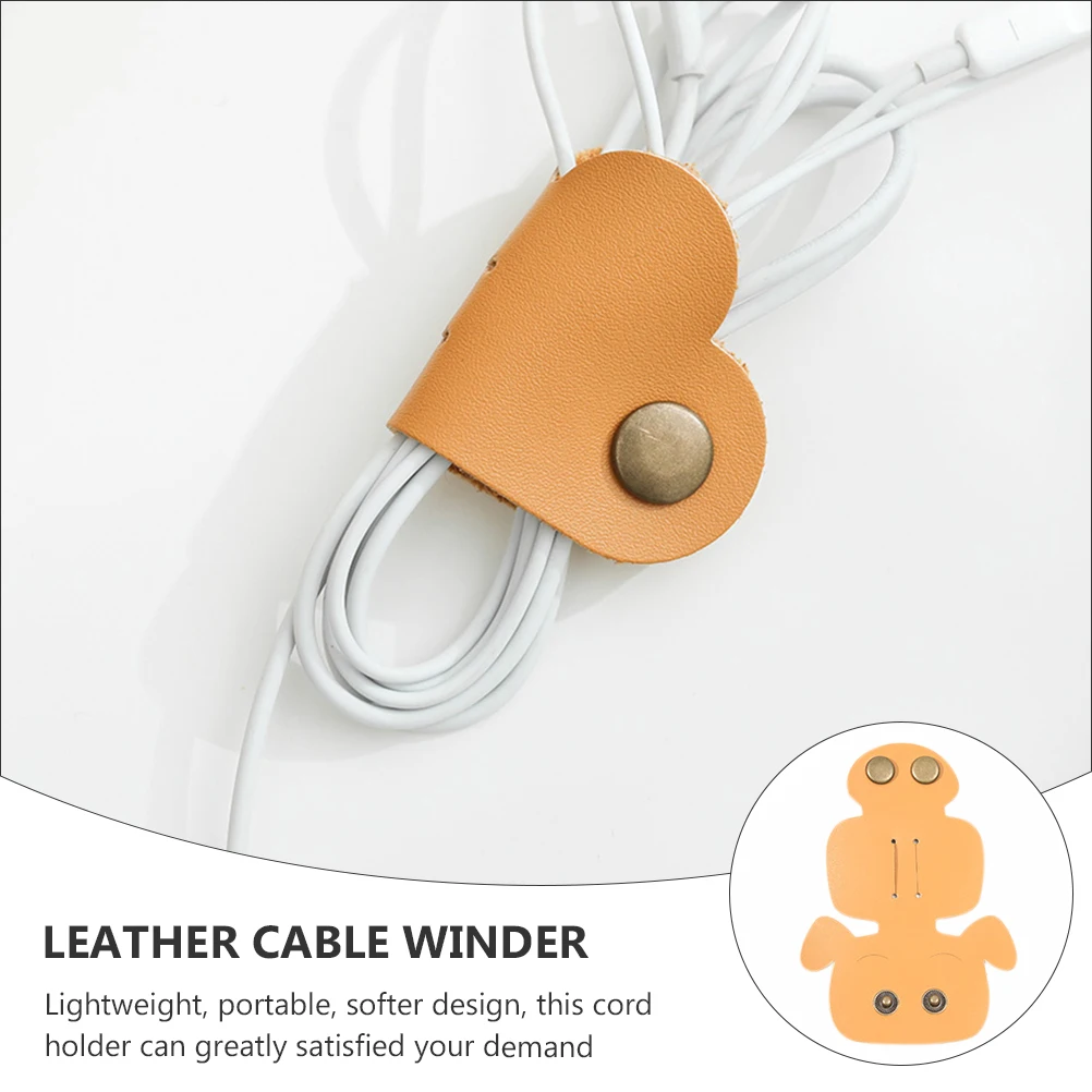 

3 Pcs Cable Keeper Data Organizer Wire Holders for Cords Winder Headphone