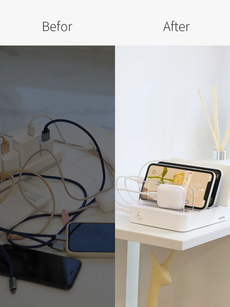 Toma múltiple porosa adecuada para Huawei Apple