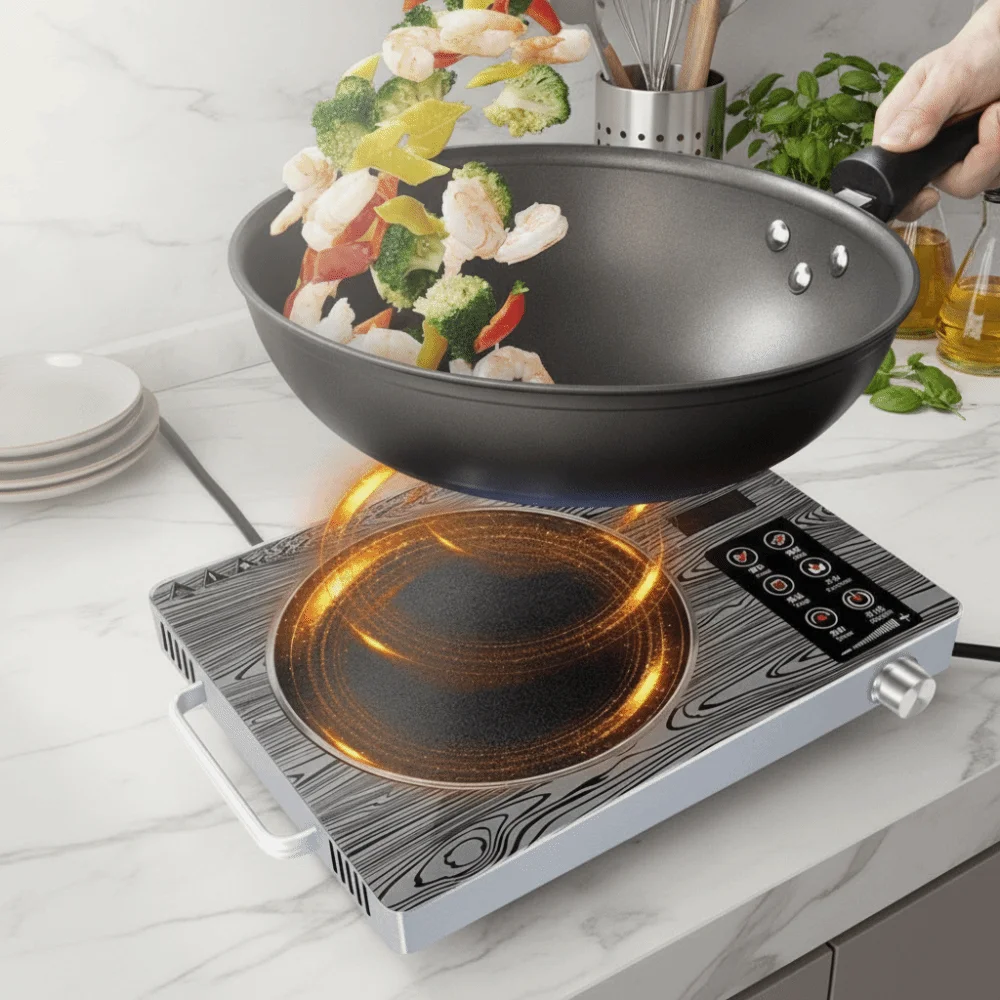 3500 W Infrared Cooker 6 Levels Appointment Function Electric Ceramic Stove Touch Screen Intelligent Household Electric Stove