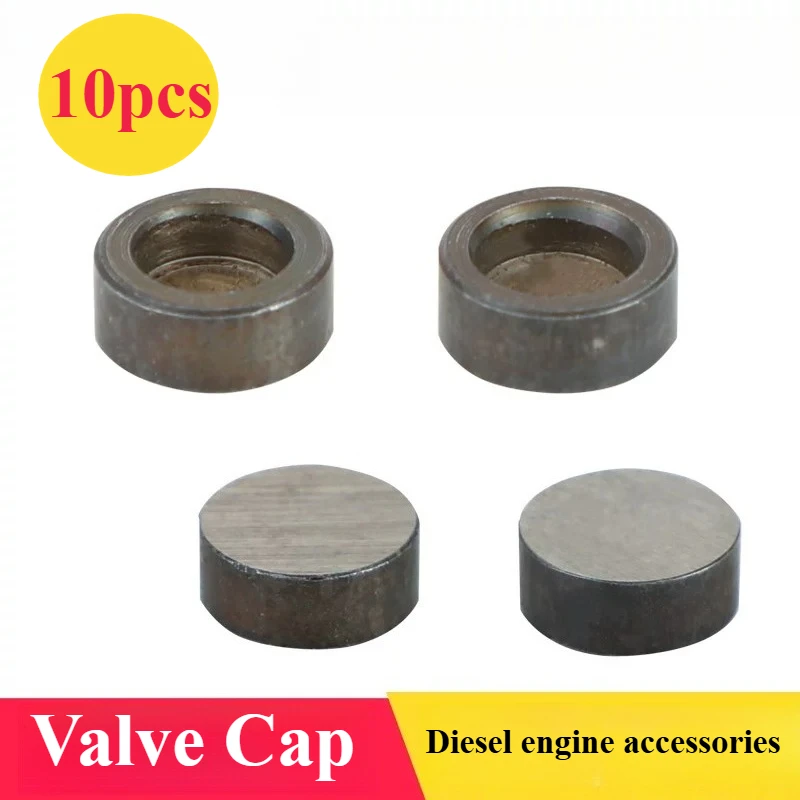 10pcs Valve Cap for Air‑Cooled Diesel Engine Generator Tiller Parts 173F 178F 186F 188F 192F