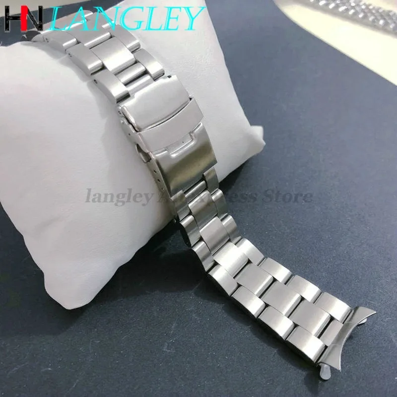 Diver Watch 18mm 19mm 20mm 21mm 22mm 316L Stainless Steel Watch Band for Seiko SKX007/009 Series Wristband Bracelet Accessories view 3