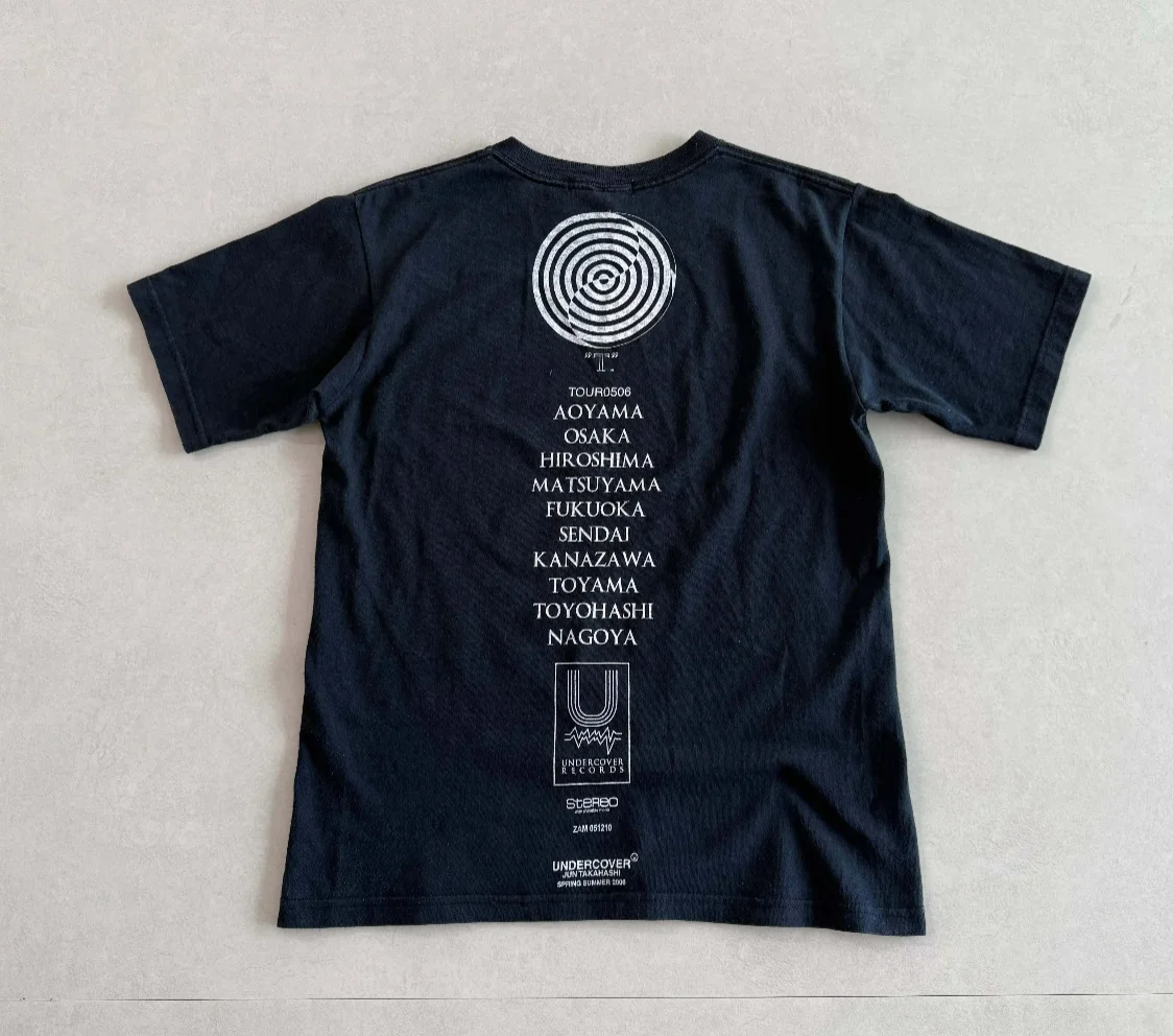 Under 06ss T Limited Klaus Portrait Vintage Print Short Sleeve Tee