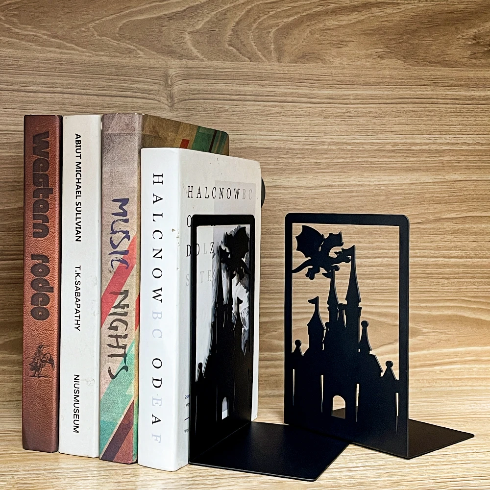 Fantasy Metal Fourth Wing Dragon Bookend Reader Reading Accessories Dragon Enthusiast Book Fan Gift Home Decor Gift