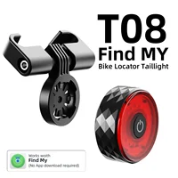 CYCLAMI-luz trasera de bicicleta con detección inteligente, seguimiento GPS, luces traseras de bicicleta de montaña y carretera, carga tipo C, accesorios para ciclismo