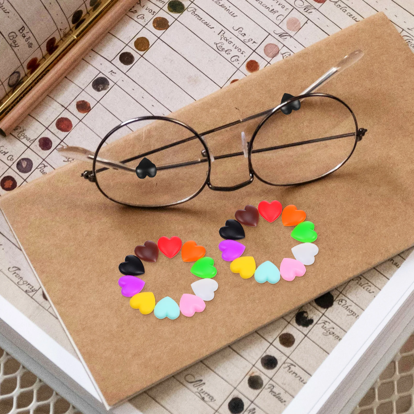 

20 pcs Grips Glasses Ear Grips Anti Slip Lightweight Silicone Behind Ear Eyeglass Temple Grippers Holders Hook