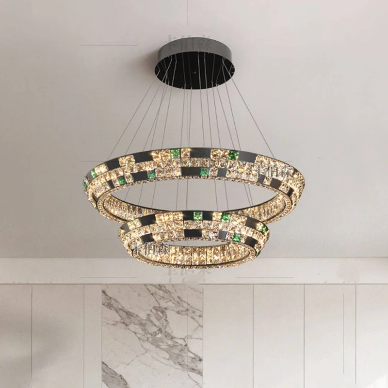Modern home decor ring led lights pendant light lamps for living room Chandeliers for dining room hanging light indoor lighting
