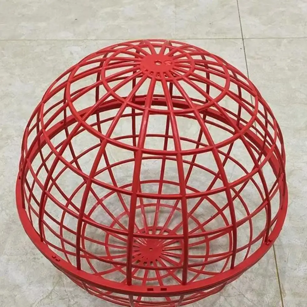 Rolling Chicken Ball Cage Detachable Chicken Ball Mesh Enclosure Chickens Orb Cage to Free Range for Hamsters Parrots Chicks