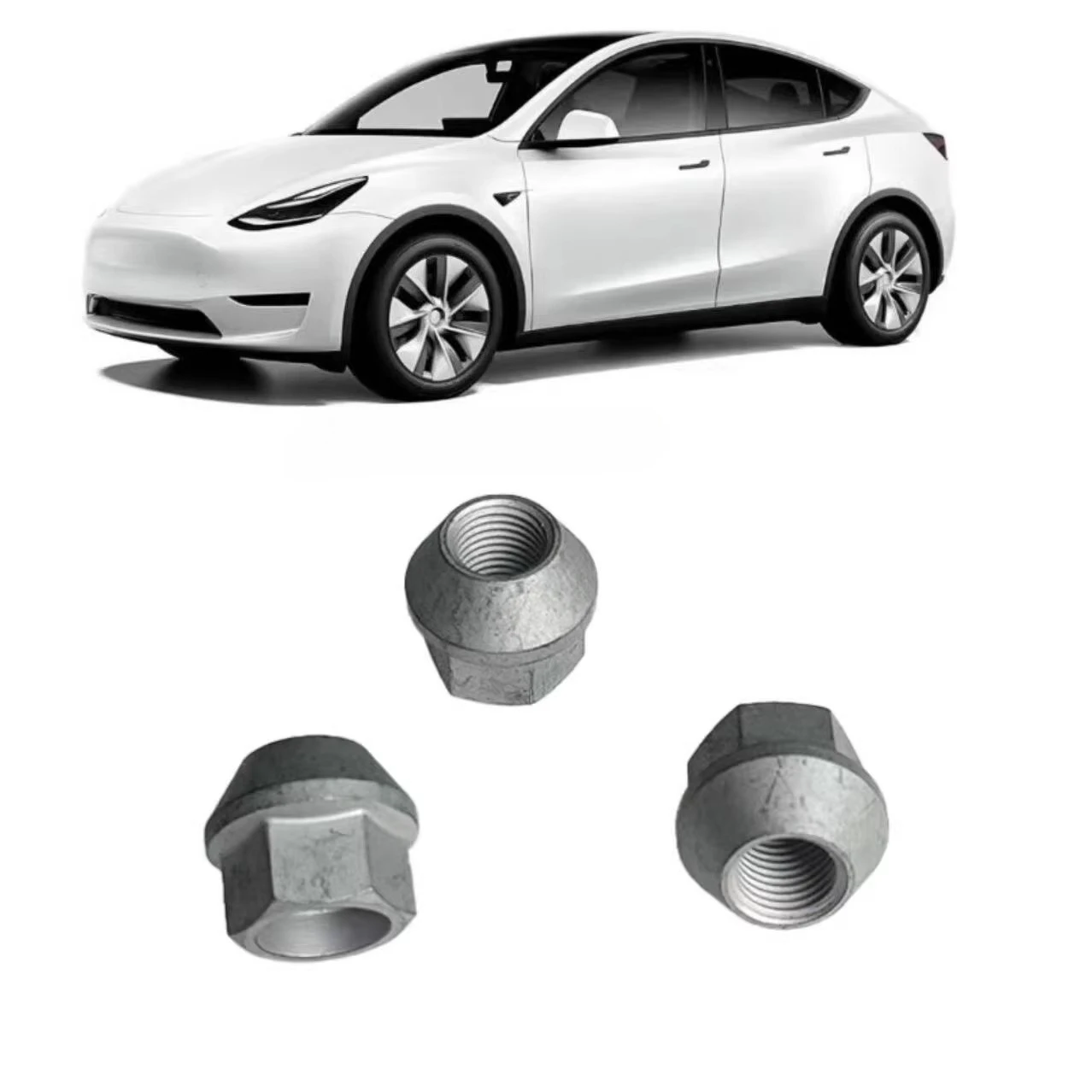 

For Tesla Model 3/Y/X/S Wheel Tires Bolts Nuts 1027002-00-B