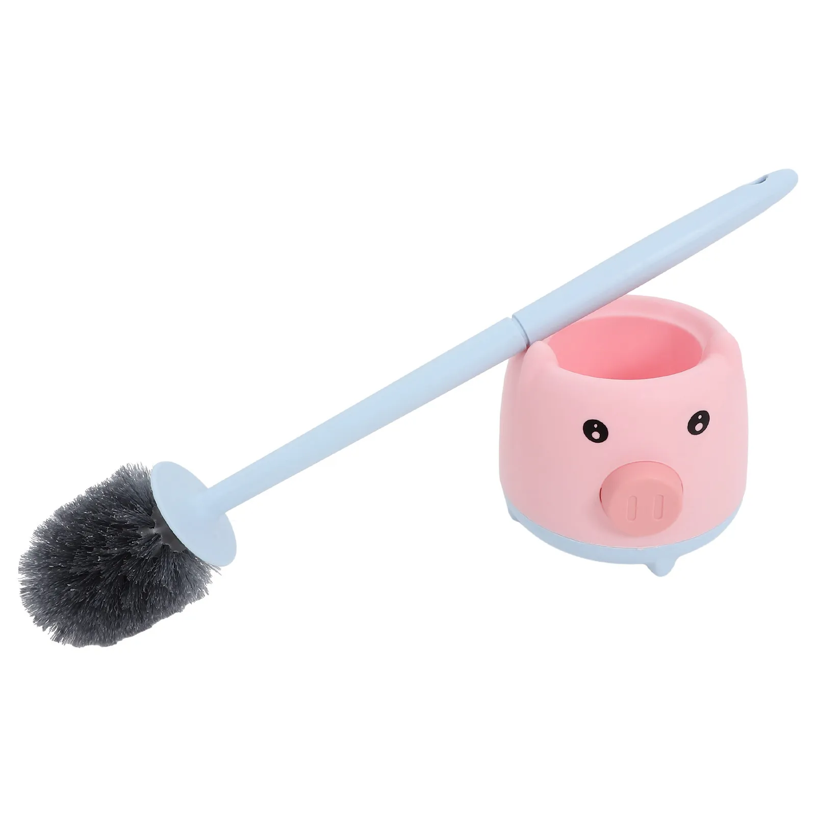 

1Set Toilet Brush Durable Long Handle Practical Bathroom Cleaning Brush Toilet Bowl Scrubber Cleaning Tool for Home Office