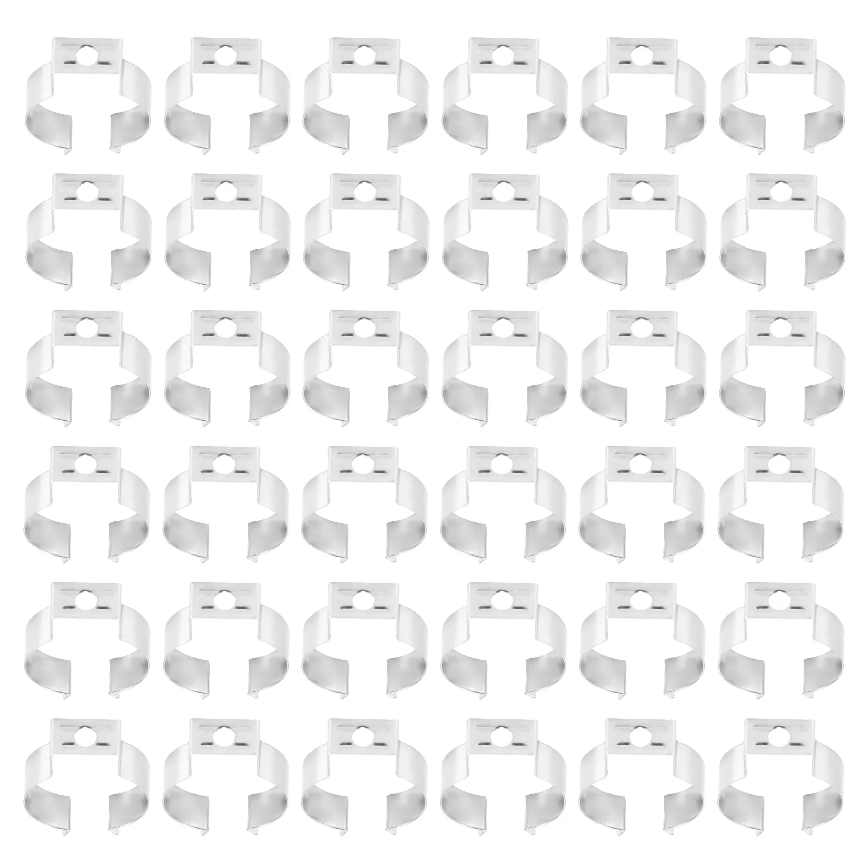 120Pcs T8 LED Light Bulbs U Clips Holder Fluorescent Tube Lamp Bracket