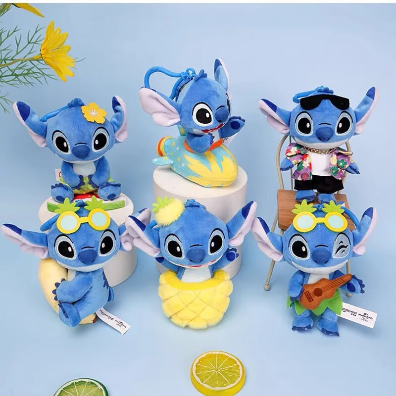 

Disney Stitch Plush Blind Box Doll - Soft Pendant Toy for All Ages Trendy Surprise Collectible for Men Women Children Gifts
